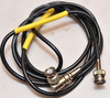 CG-1773B/U Military RF Antenna Cable  BNC(Male) to right angle BNC(male) 6 feet