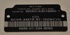 Name Plate RT-1523(C)/U SINCGARS NOS