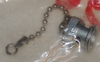BNC (male) cap with chain