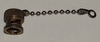 BNC (male) cap with chain 2