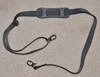Military radio pouch shoulder strap black
