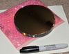 Optical quality mirror 5-3/4 inch dia on 1/2 inch thick glass