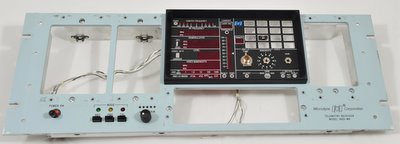 Microdyne front panel for 1400 MR telemetry receiver