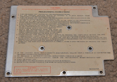 Motorola Micom assembly cover 15C82081N01