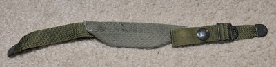 Military radio pouch strap assembly