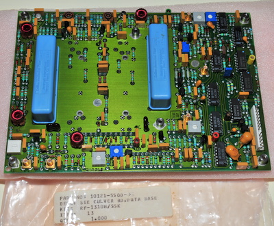 RF-1310H/SSK circuit board assy 10121-5500 (no filters installed)