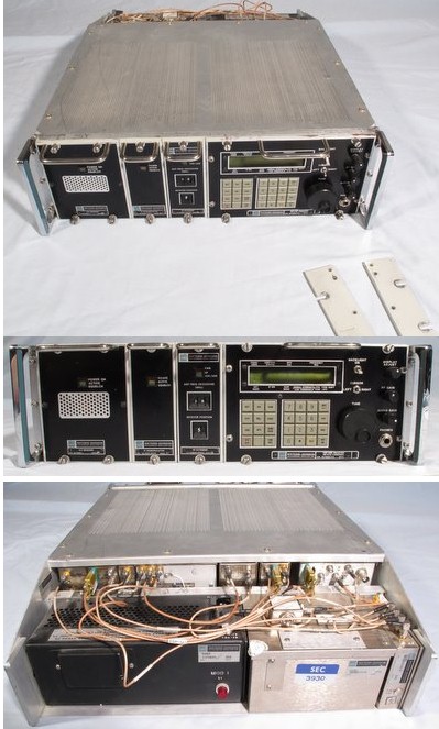 Watkins Johnson WJ-9040 VLF-1400MHz receiver, Contains one main receiver and two handoff receivers, WJ-8628-4-6 VHF/UHF, HFE223 HF extender, WJ-8625-1 VLF receiver, IFD220 IF demodulator