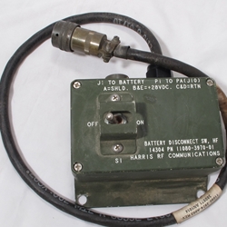 Harris 5-pin power switch unit 11080-3970-01