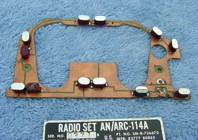 front panel light board for ARC-114A