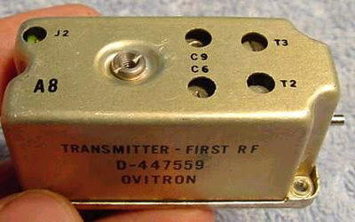 transmitter first RF A8