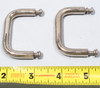 Watkins Johnson CEI rack mount handles 2 inches pair