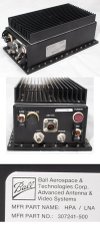 Ball Aerospace SATCOM Amplifier 100W HPA/LNA 225-400MHz part of TACSAT-OTM OS-302/U 5895-01-537-6432