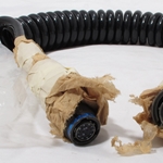Coiled cable assembly 5995-01-417-3085 new