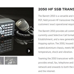 Barrett 2050 hf radio
