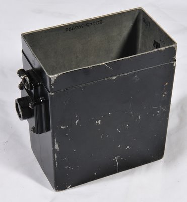 Military radio battery box for KY-57 and similar accessories or radios Black paint