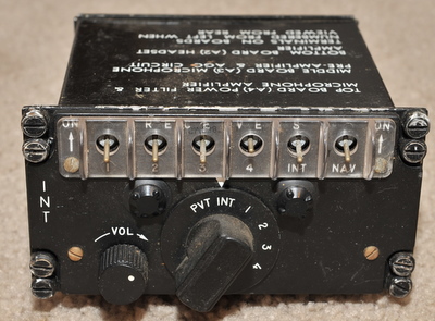 Aircraft Intercom Control C-1611D/AIC