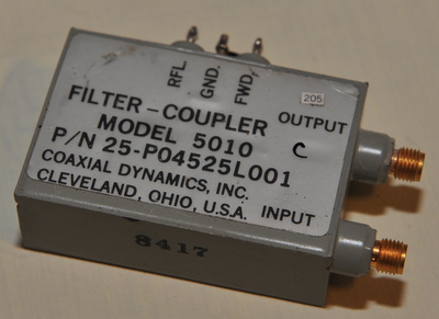 Coaxial Dynamics filter - coupler 25-P04525L001 model 5010