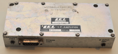 LEL IF Amplifier assembly model 2040 Motorola part # 01-28723A01