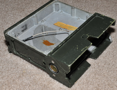 PRC-104 RT-1209 chassis with partial motherboard