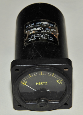 Frequency Meter model 907-60 380-420Hz