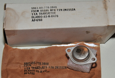 Transistor NOS 2N1552A