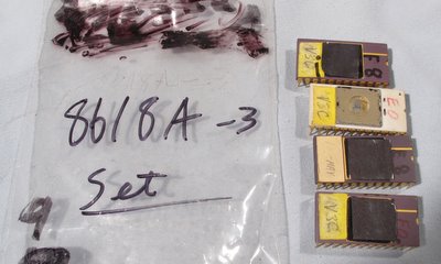 Watkins Johnson WJ-8618A -3 set of EPROM chips