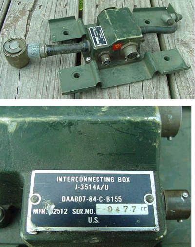 Military Interconnection box J-3513A/U