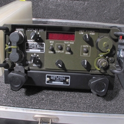 Harris TF-117A MTS Manual Test Station for PRC-117A complete test set with a full TF-117A test fixture